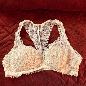 Victoria's Secret Lace Bralette - Cream